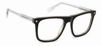 Thumbnail for Premium Men Polaroid Eyeglasses: PLD D506-Black Beige(2) - SpecSMART Eye Clinic (Diagonal View)