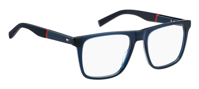 Premium Men Tommy Hilfiger Model Eyeglasses: TH 2045 - Blue Red(2)- SpecSMART Eye Clinic (Diagonal View)