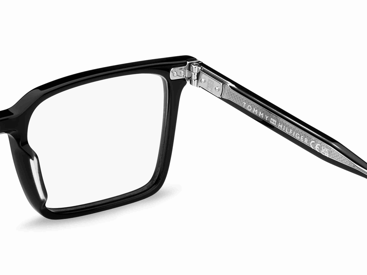 Premium Men Tommy Hilfiger Eyeglasses: TH 2072-Black(2) - SpecSMART Eye Clinic (Zoom View)