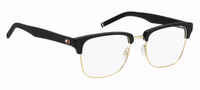 Thumbnail for Premium Men Tommy Hilfiger Eyeglasses: TH 1988-Matte Black Gold - SpecSMART Eye Clinic (Diagonal View)