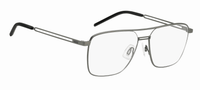 Thumbnail for Premium Men Hugo Eyeglasses: HG 1145 - Matte Ruthenium Black - SpecSMART Eye Clinic (Diagonal View)