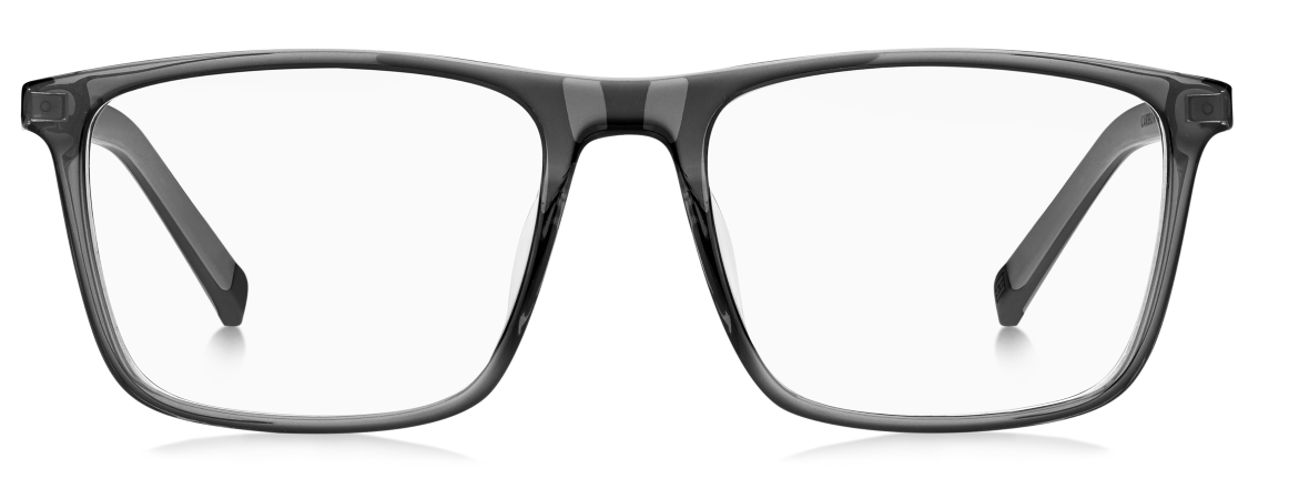 Men Premium Tommy Hilfiger Eyeglasses: TH 2081 - Grey - SpecSMART Eye Clinic (Front View)