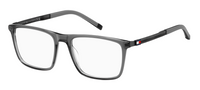 Thumbnail for Men Premium Tommy Hilfiger Eyeglasses: TH 2081 - Grey - SpecSMART Eye Clinic (Diagonal View)