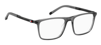 Thumbnail for Men Premium Tommy Hilfiger Eyeglasses: TH 2081 - Grey(2) - SpecSMART Eye Clinic (Diagonal View)