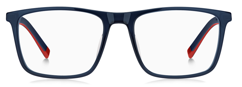 Men Premium Tommy Hilfiger Eyeglasses: TH 2081 - Blue - SpecSMART Eye Clinic (Front View)