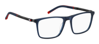 Thumbnail for Men Premium Tommy Hilfiger Eyeglasses: TH 2081 - Blue(2) - SpecSMART Eye Clinic (Diagonal View)