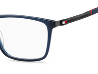 Thumbnail for Men Premium Tommy Hilfiger Eyeglasses: TH 2081 - Blue - SpecSMART Eye Clinic (Zoom View)