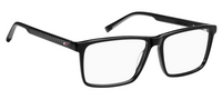 Thumbnail for Men Premium Tommy Hilfiger Eyeglasses: TH 2198 - Black(2) - SpecSMART Eye Clinic (Diagonal View)