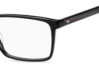 Thumbnail for Men Premium Tommy Hilfiger Eyeglasses: TH 2198 - Black - SpecSMART Eye Clinic (Zoom View)