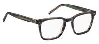 Thumbnail for Men Premium Tommy Hilfiger Eyeglasses: TH 2034 - Grey Horn(2) - SpecSMART Eye Clinic (Diagonal View)