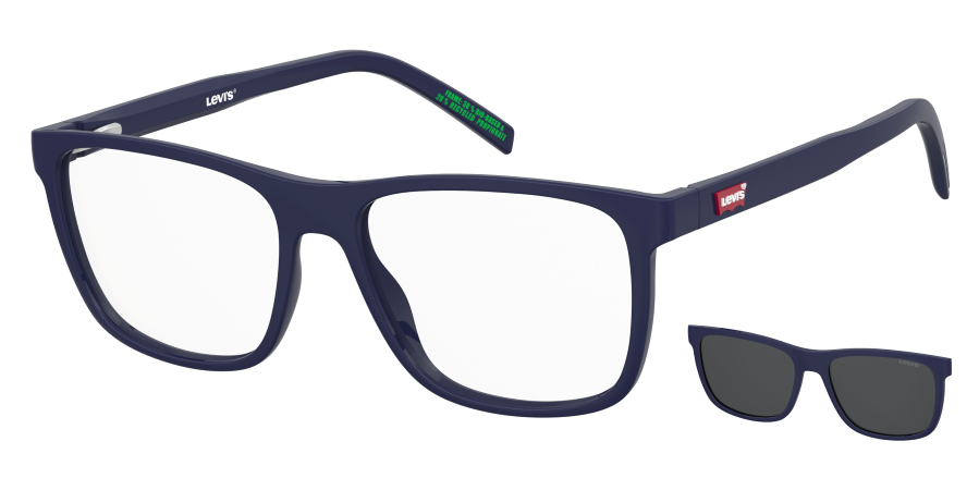 Men Premium Levi's Eyeglasses: LV 5084/C - Blue - SpecSMART Eye Clinic (Diagonal View)