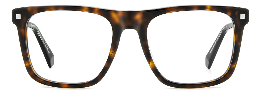 Men Premium Polaroid Eyeglasses: PLD D506 - Havana - SpecSMART Eye Clinic (Front View)