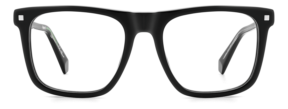 Men Premium Polaroid Eyeglasses: PLD D506 - Black - SpecSMART Eye Clinic (Front View)