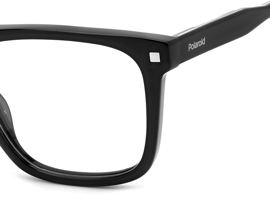 Men Premium Polaroid Eyeglasses: PLD D506 - Black - SpecSMART Eye Clinic (Zoom View)