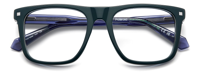 Men Premium Polaroid Eyeglasses: PLD D506 - Blue - SpecSMART Eye Clinic (Front View)