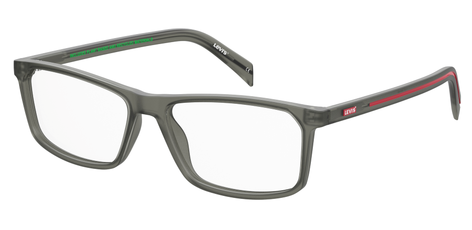Men Premium Levi's Eyeglasses: LV 5046 - Matte Grey - SpecSMART Eye Clinic (Diagonal View)