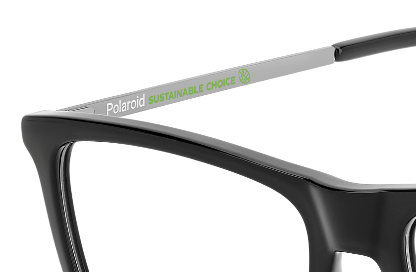 Men Premium Polaroid Eyeglasses: PLD 497 - Black(2) - SpecSMART Eye Clinic (Zoom View)