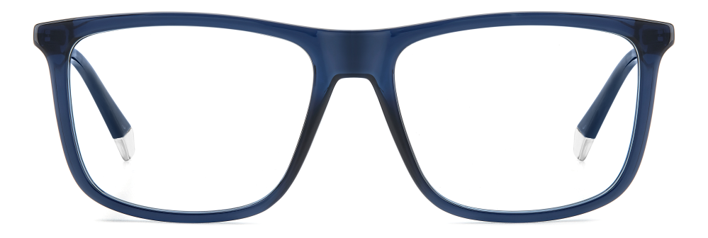 Men Premium Polaroid Eyeglasses: PLD 497 - Blue - SpecSMART Eye Clinic (Front View)