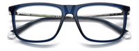 Thumbnail for Men Premium Polaroid Eyeglasses: PLD 497 - Blue - SpecSMART Eye Clinic (Front View)