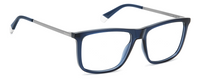 Thumbnail for Men Premium Polaroid Eyeglasses: PLD 497 - Blue(2) - SpecSMART Eye Clinic (Diagonal View)