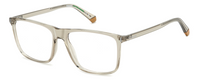 Thumbnail for Men Premium Polaroid Eyeglasses: PLD D536 - Beige - SpecSMART Eye Clinic (Diagonal View)