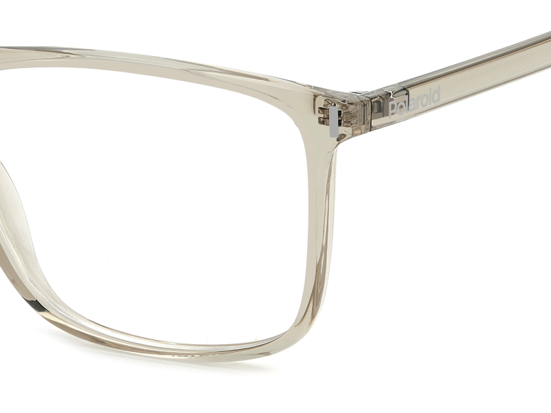 Men Premium Polaroid Eyeglasses: PLD D536 - Beige - SpecSMART Eye Clinic (Zoom View)