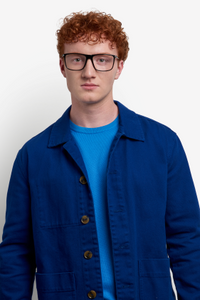 Thumbnail for Men Premium Polaroid Eyeglasses: PLD D536 - Black - SpecSMART Eye Clinic (Front Face View)