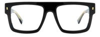 Thumbnail for Men Premium Dsquared2 Eyeglasses: D2 0147 - Black - SpecSMART Eye Clinic (Front View)