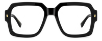 Thumbnail for Men Premium Dsquared2 Eyeglasses: D2 0148 - Black - SpecSMART Eye Clinic (Front View)