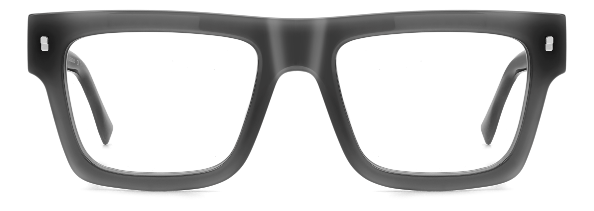 Men Premium Dsquared2 Eyeglasses: Icon 0023 - Grey - SpecSMART Eye Clinic (Front View)