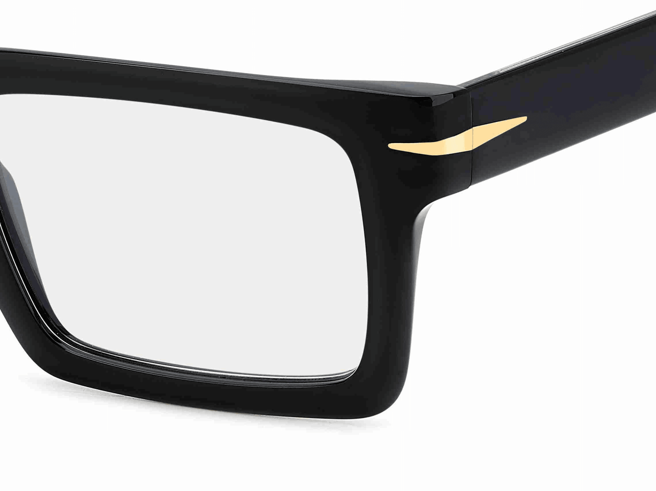 Designer Men David Beckham Eyeglasses: DB 7126-Black-SpecSMART Eye Clinic (Zoom View)