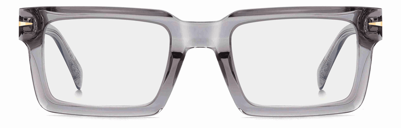 Designer Men David Beckham Eyeglasses: DB 7126-Grey-SpecSMART Eye Clinic (Front View)