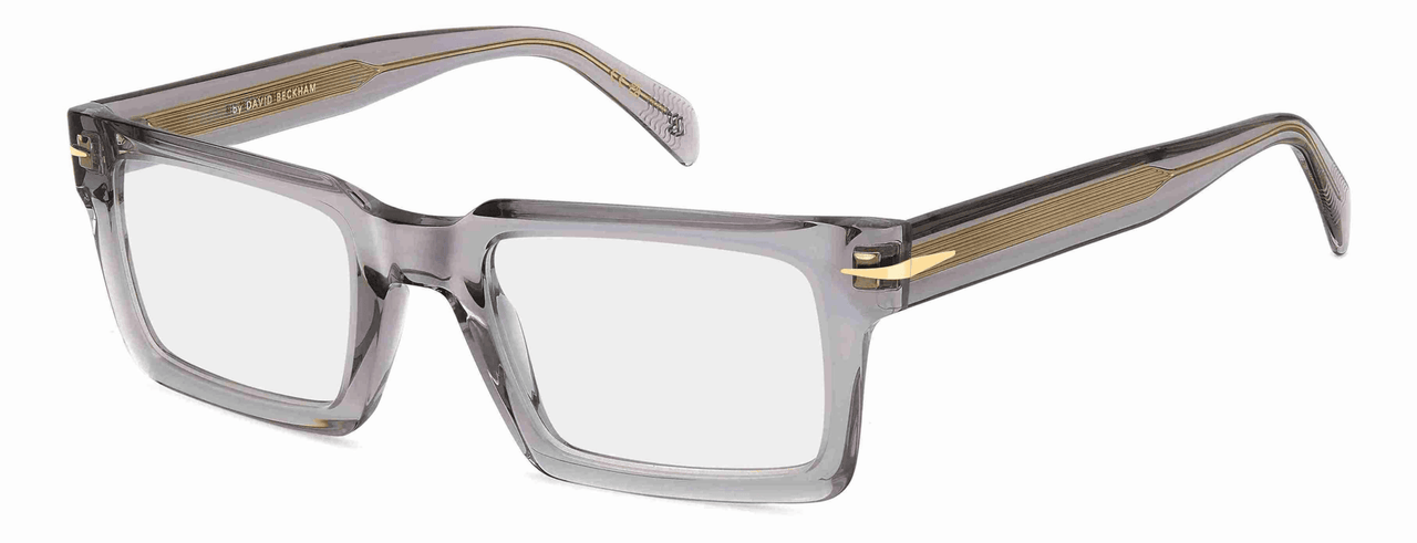 Designer Men David Beckham Eyeglasses: DB 7126-Grey(2)-SpecSMART Eye Clinic (Diagonal View)