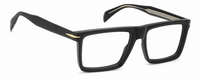 Thumbnail for Designer Men David Beckham Eyeglasses: DB 7138-Matte Black-SpecSMART Eye Clinic (Diagonal View)