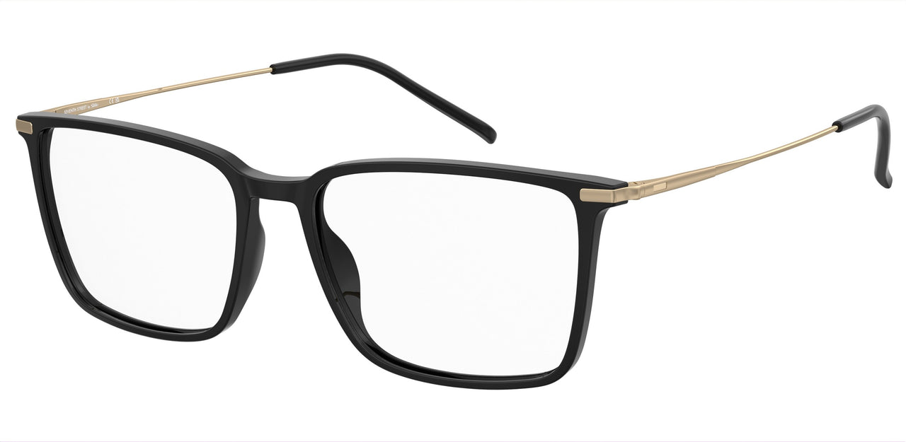 Premium Men 7TH STREET Eyeglasses: 7A 142 - Black - SpecSMART Eye Clinic (Diagonal View)