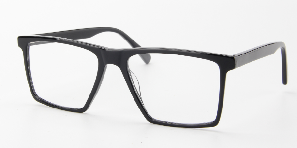 Man Cristal Luke Black SpecSMART Eye Clinic Diagonal View