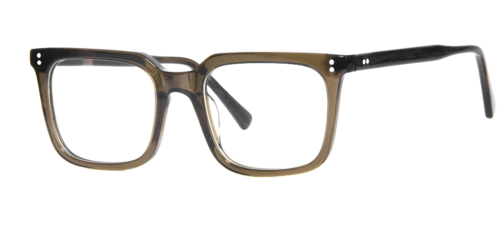 Men Cristal : Dogo - Black/Brown SpaceSMART eye clinic side View