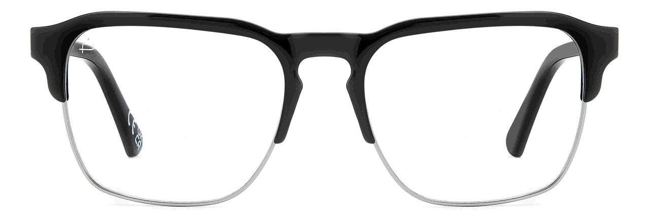 Premium Men PRIVE' REVEAUX Eyeglasses: CAFE SOLO - BLACK - SpecSMART Eye Clinic (Front View)