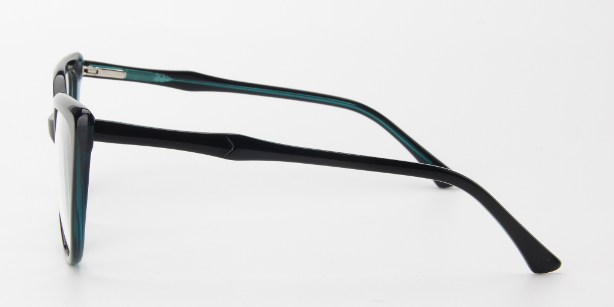 Woman Calypso Milana Black/Green SpecSMART Eye Clinic Side View