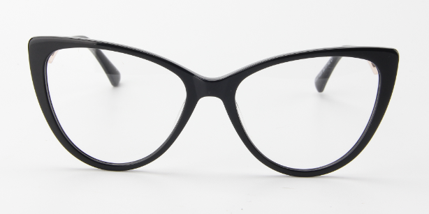 Women Insignia Eyeglasses: Katz- Black - SpecSMART Eye Clinic (Front View)