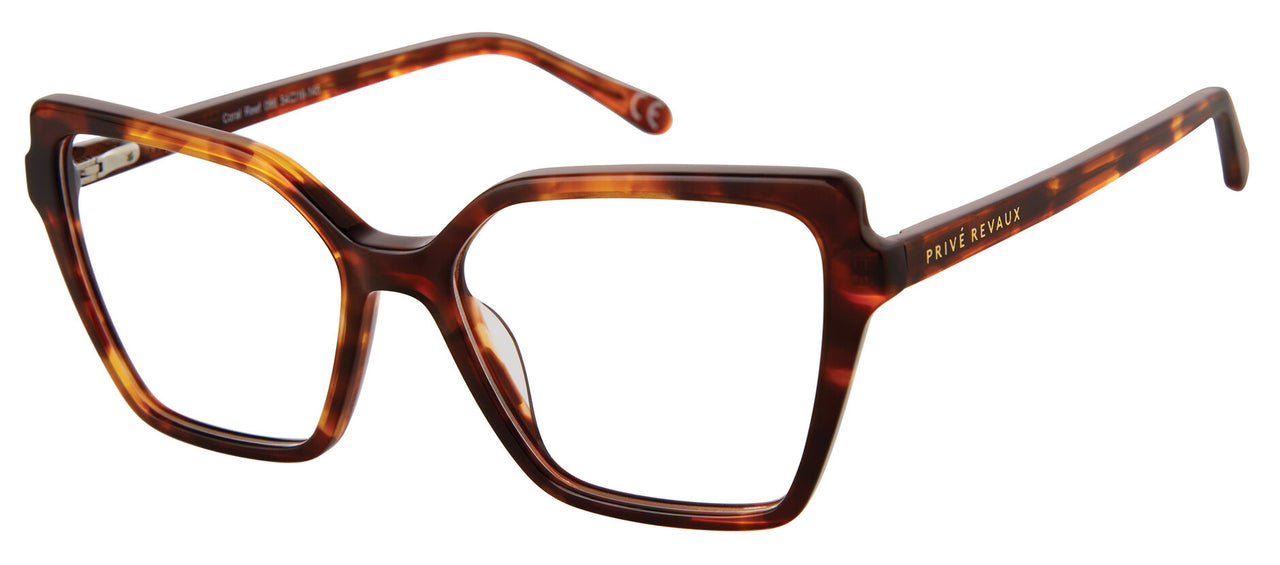 Premium Men PRIVE' REVEAUX Eyeglasses: CORAL REEF - HAVANA - SpecSMART Eye Clinic (Side View)