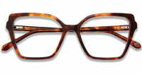 Thumbnail for Premium Men PRIVE' REVEAUX Eyeglasses: CORAL REEF - HAVANA - SpecSMART Eye Clinic (Front View Closed)