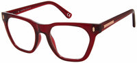 Thumbnail for Premium Men PRIVE' REVEAUX Eyeglasses: CORAL WAY - BURGUNDY 2 - SpecSMART Eye Clinic (Side View)