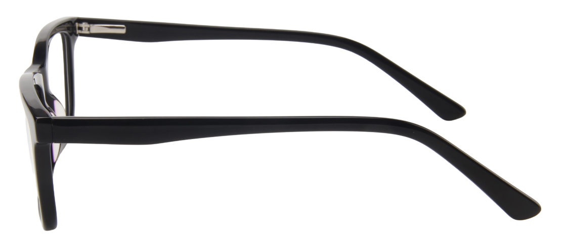 Kids Boy Molly and Max Eyeglasses: Finn - Black - SpecSMART Eye Clinic (Side View)