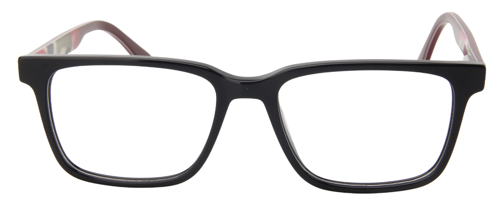 Kids Boy Molly and Max Eyeglasses: Sam - Black - SpecSMART Eye Clinic (Front View)
