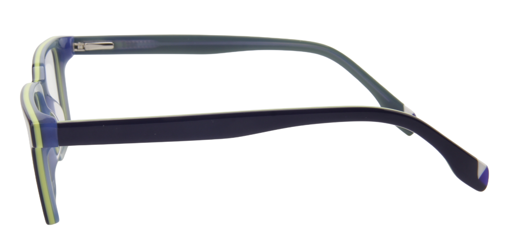 Kids Girl Molly and Max Eyeglasses: Zara - Blue - SpecSMART Eye Clinic (Side View)