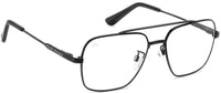 Thumbnail for Premium Men PRIVE' REVEAUX Eyeglasses: FISHERMAN - BLACK - SpecSMART Eye Clinic (Diagonal View)