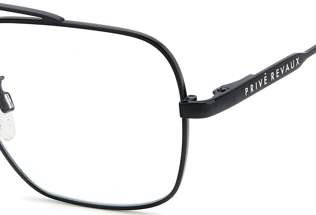 Premium Men PRIVE' REVEAUX Eyeglasses: FISHERMAN - BLACK - SpecSMART Eye Clinic (Zoom View)