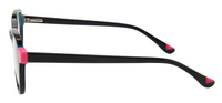 Thumbnail for Youth Girl NEXT Eyeglasses: Olivia - Black Stripe - SpecSMART Eye Clinic (Side View)