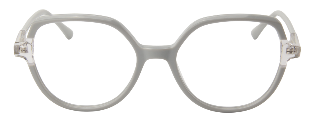 Youth Girl NEXT Eyeglasses: Isla - Light Grey - SpecSMART Eye Clinic (Front View)
